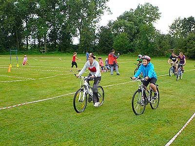 Dětské cyklistické závody, Dolní Třebonín 25.8.2012