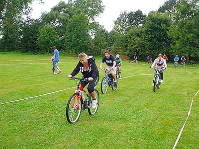 Dětské cyklistické závody, Dolní Třebonín 25.8.2012