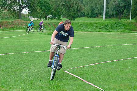 Dětské cyklistické závody, Dolní Třebonín 25.8.2012