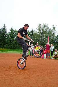 Dětské cyklistické závody, Dolní Třebonín 25.8.2012