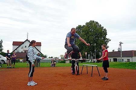 Dětské cyklistické závody, Dolní Třebonín 25.8.2012