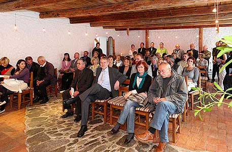 Slavnostní křest knihy Kniha Třebonínsko - historie a současnost, Pension Kraus Prostřední Svince, 30.9.2010, foto: Lubor Mrázek