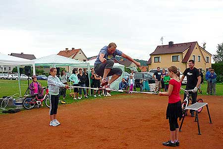 Dětské cyklistické závody, Dolní Třebonín 25.8.2012