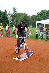 Dětské cyklistické závody, Dolní Třebonín 25.8.2012