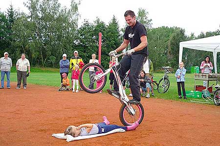 Dětské cyklistické závody, Dolní Třebonín 25.8.2012