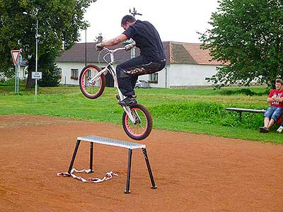 Dětské cyklistické závody, Dolní Třebonín 25.8.2012