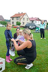 Dětské cyklistické závody, Dolní Třebonín 25.8.2012