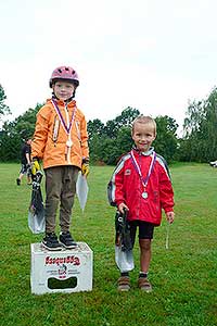 Dětské cyklistické závody, Dolní Třebonín 25.8.2012