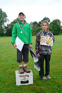 Dětské cyklistické závody, Dolní Třebonín 25.8.2012