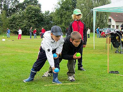 Podzimní Třebonín Petanque Open a Dětský Petanque Open 22.9.2012