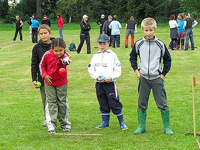 Podzimní Třebonín Petanque Open a Dětský Petanque Open 22.9.2012