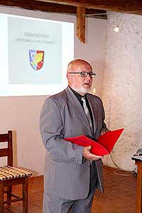 Slavnostní křest knihy Kniha Třebonínsko - historie a současnost, Pension Kraus Prostřední Svince, 30.9.2010, foto: Lubor Mrázek