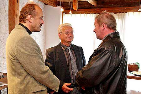 Slavnostní křest knihy Kniha Třebonínsko - historie a současnost, Pension Kraus Prostřední Svince, 30.9.2010, foto: Lubor Mrázek