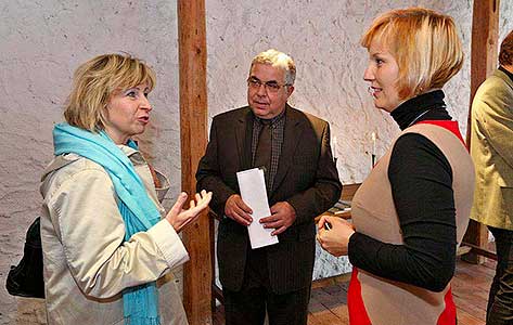 Slavnostní křest knihy Kniha Třebonínsko - historie a současnost, Pension Kraus Prostřední Svince, 30.9.2010, foto: Lubor Mrázek