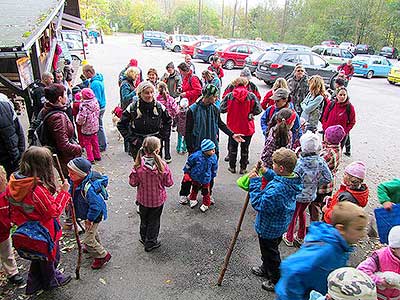 Výlet na Kleť pro děti, 14.10.2012, foto: Lubor Mrázek