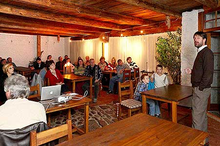 Mgr. Jindřich Špinar - TOULKY TŘEBONÍNSKEM, Pension Kraus Prostřední Svince, 12.11.2010