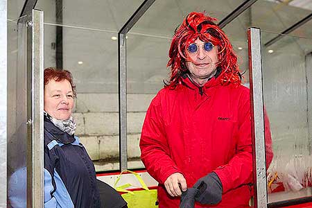 1. Třebonínská lední rallye 5. ledna 2013, zimní stadion Český Krumlov, foto: Lubor Mrázek