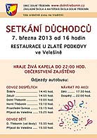 Setkání důchodců 2013