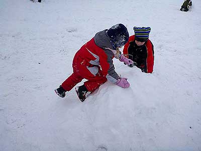 Sněhulákování 23.2.2013, foto: Jan Švec