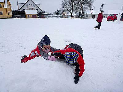 Sněhulákování 23.2.2013, foto: Jan Švec