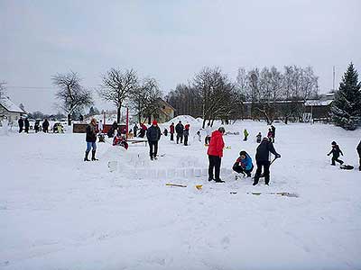 Sněhulákování 23.2.2013, foto: Jan Švec