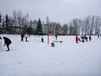 Sněhulákování 23.2.2013, foto: Jan Švec