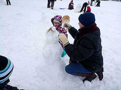 Sněhulákování 23.2.2013, foto: Jan Švec