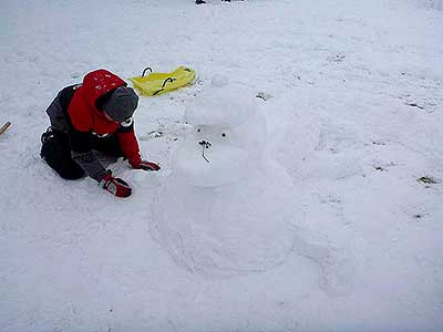 Sněhulákování 23.2.2013, foto: Jan Švec