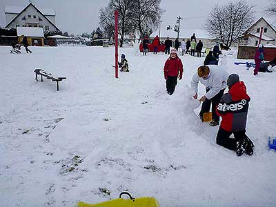 Sněhulákování 23.2.2013, foto: Jan Švec