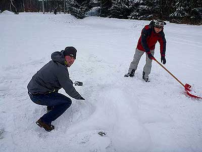 Sněhulákování 23.2.2013, foto: Jan Švec