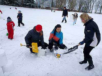 Sněhulákování 23.2.2013, foto: Jan Švec