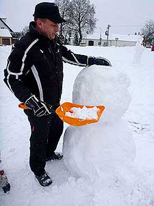 Sněhulákování 23.2.2013, foto: Jan Švec