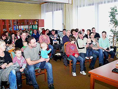 Vítání nových občánků obce Dolní Třebonín, 9.3.2012, foto: Jan Švec