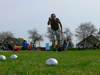 Jarní Třebonín Petanque Open a Dětský Petanque Open 27.4.2013