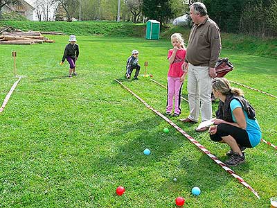 Jarní Třebonín Petanque Open a Dětský Petanque Open 27.4.2013