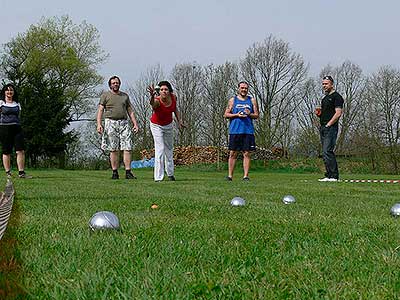 Jarní Třebonín Petanque Open a Dětský Petanque Open 27.4.2013