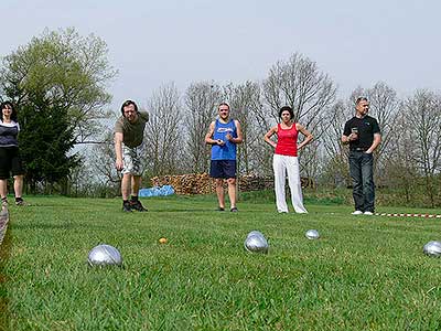 Jarní Třebonín Petanque Open a Dětský Petanque Open 27.4.2013