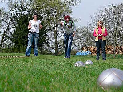 Jarní Třebonín Petanque Open a Dětský Petanque Open 27.4.2013