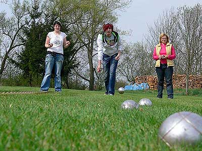 Jarní Třebonín Petanque Open a Dětský Petanque Open 27.4.2013