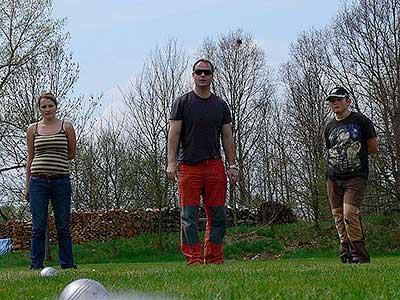 Jarní Třebonín Petanque Open a Dětský Petanque Open 27.4.2013