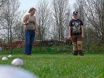 Jarní Třebonín Petanque Open a Dětský Petanque Open 27.4.2013