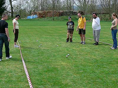 Jarní Třebonín Petanque Open a Dětský Petanque Open 27.4.2013