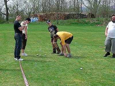 Jarní Třebonín Petanque Open a Dětský Petanque Open 27.4.2013