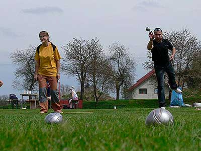 Jarní Třebonín Petanque Open a Dětský Petanque Open 27.4.2013