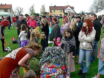 Pálení čarodějnic, Dolní Třebonín 30.4.2013, foto: Jan Švec