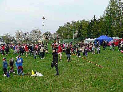 Pálení čarodějnic, Dolní Třebonín 30.4.2013, foto: Jan Švec