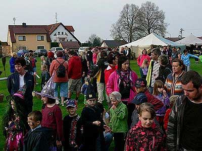 Pálení čarodějnic, Dolní Třebonín 30.4.2013, foto: Jan Švec