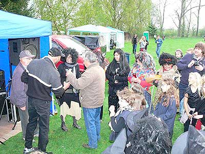 Pálení čarodějnic, Dolní Třebonín 30.4.2013, foto: Jan Švec