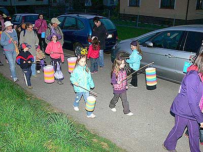 Pálení čarodějnic, Dolní Třebonín 30.4.2013, foto: Jan Švec