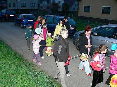 Pálení čarodějnic, Dolní Třebonín 30.4.2013, foto: Jan Švec